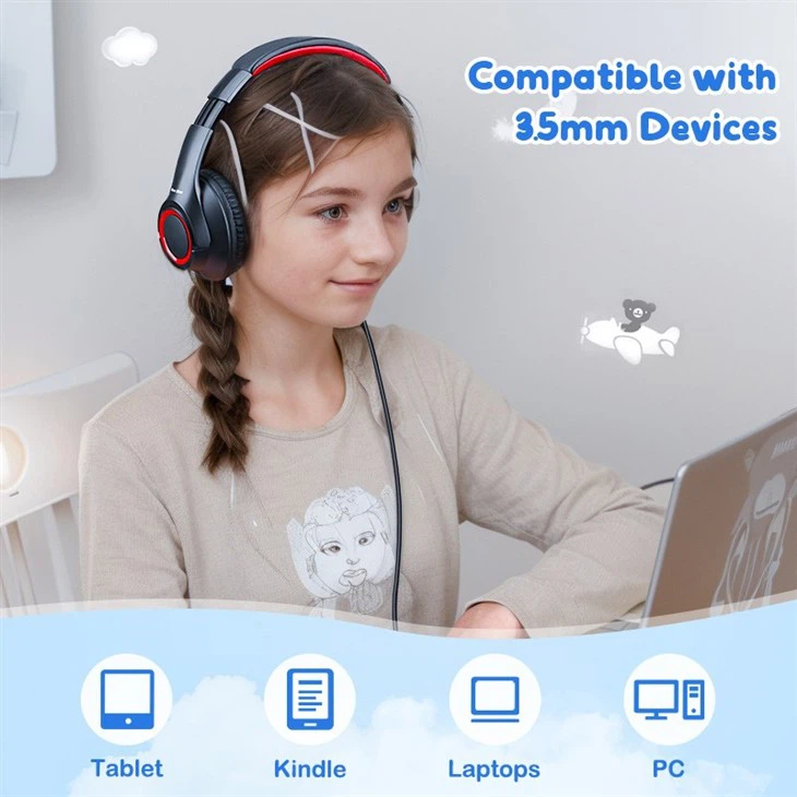 KH30 3.5mm Kids Headphones
