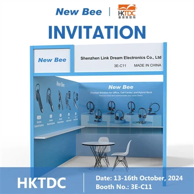Unisciti a New Bee alla fiera autunnale di Hong Kong: prova le nuove cuffie p...