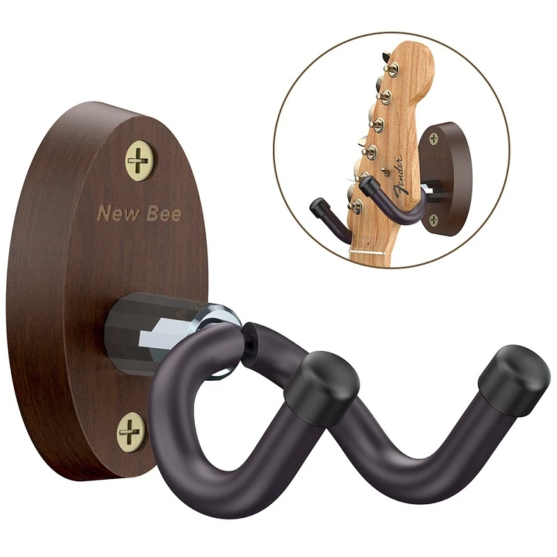 Wooden Guitar Wall Hanger